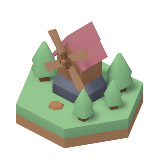 Windmühle Tile